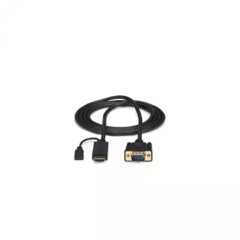 StarTech.com Cable convertidor activo HDMI a VGA de 0,9 m - Adaptador HDMI a VGA - 1920x1200 o 1080p