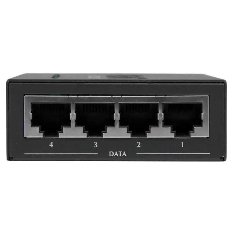 StarTech.com Midspan Gigabit de 4 puertos – Inyector PoE+ – 802.3at/af