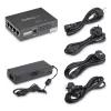 StarTech.com Midspan Gigabit de 4 puertos – Inyector PoE+ – 802.3at/af