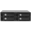 StarTech.com backplane de bahía extraíble de 4 bahías para unidades SATA/SAS de 2,5