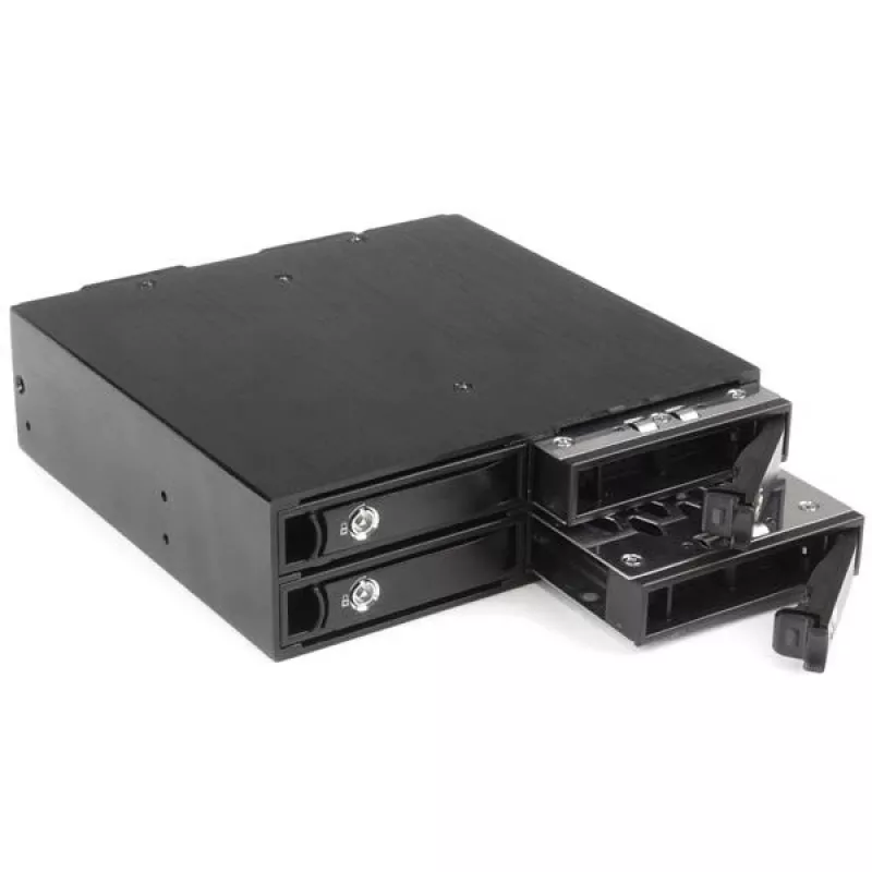 StarTech.com backplane de bahía extraíble de 4 bahías para unidades SATA/SAS de 2,5