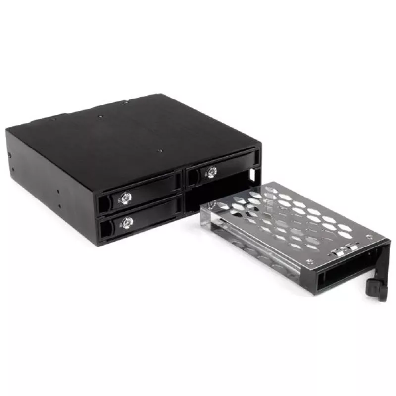 StarTech.com backplane de bahía extraíble de 4 bahías para unidades SATA/SAS de 2,5