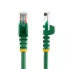 StarTech.com cable de red Cat5e con conectores RJ45 sin protección de lengüeta – 1 m, verde