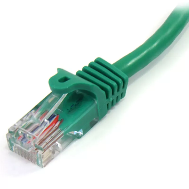 StarTech.com cable de red Cat5e con conectores RJ45 snagless – 3 m, verde