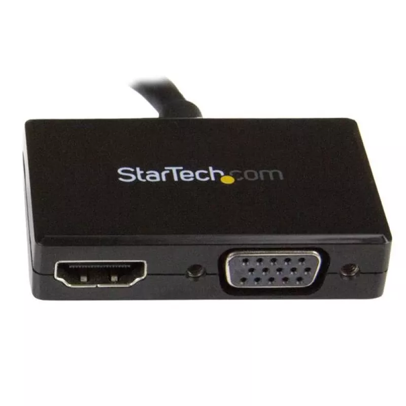 StarTech.com adaptador A/V de viaje: DisplayPort a HDMI o VGA 2 en 1