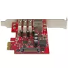 StarTech.com tarjeta PCI Express USB 3.0 de 3 puertos + Gigabit Ethernet