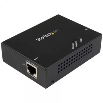 StarTech.com extensor PoE+ Gigabit de 1 puerto – 802.3at y 802.3af – 100 m