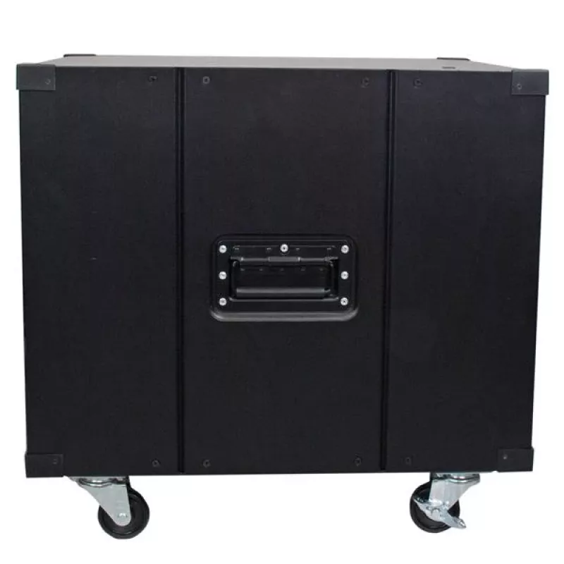StarTech.com rack de servidor móvil de estructura abierta de 4 postes 9U, rack de red de cuatro postes con ruedas, rack de 19