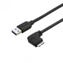 StarTech.com cable Micro-USB 3.0 delgado – M/M – Micro-USB en ángulo recto – 2 m (6 ft)