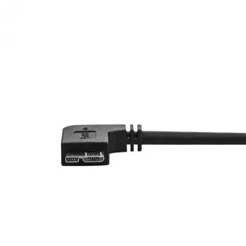 StarTech.com cable Micro-USB 3.0 delgado – M/M – Micro-USB en ángulo recto – 2 m (6 ft)