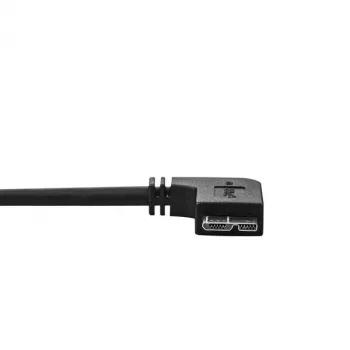 StarTech.com cable Micro-USB 3.0 delgado – M/M – Micro-USB en ángulo izquierdo – 2 m