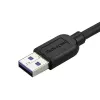 StarTech.com cable Micro-USB 3.0 delgado – M/M – Micro-USB en ángulo izquierdo – 2 m