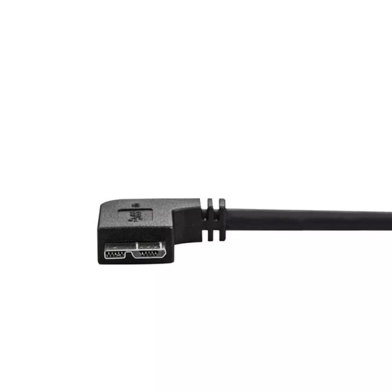 StarTech.com cable Micro-USB 3.0 delgado – M/M – Micro-USB en ángulo recto – 0,5 m (20
