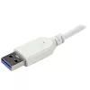 StarTech.com hub USB de 7 puertos, USB A a 7 puertos USB-A, USB 5 Gbps, diseño robusto, alimentación por bus o propia, expansión de hub USB 3.0 portátil para portátil con fuente de alimentación