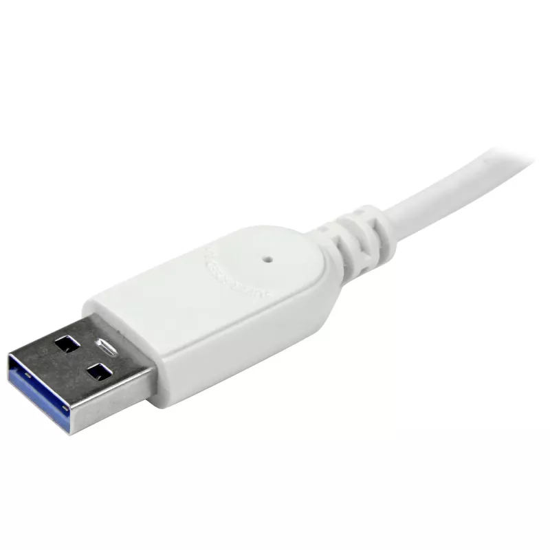 StarTech.com hub USB de 7 puertos, USB A a 7 puertos USB-A, USB 5 Gbps, diseño robusto, alimentación por bus o propia, expansión de hub USB 3.0 portátil para portátil con fuente de alimentación
