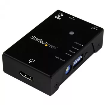 StarTech.com emulador EDID para pantallas HDMI – 1080p, negro, acero, RoHS, CE, FCC, 1920 x 1080 píxeles, 720p, 1080p, HDMI