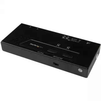 StarTech.com Conmutador de matriz HDMI 2x2 – 4K con conmutación rápida y detección automática