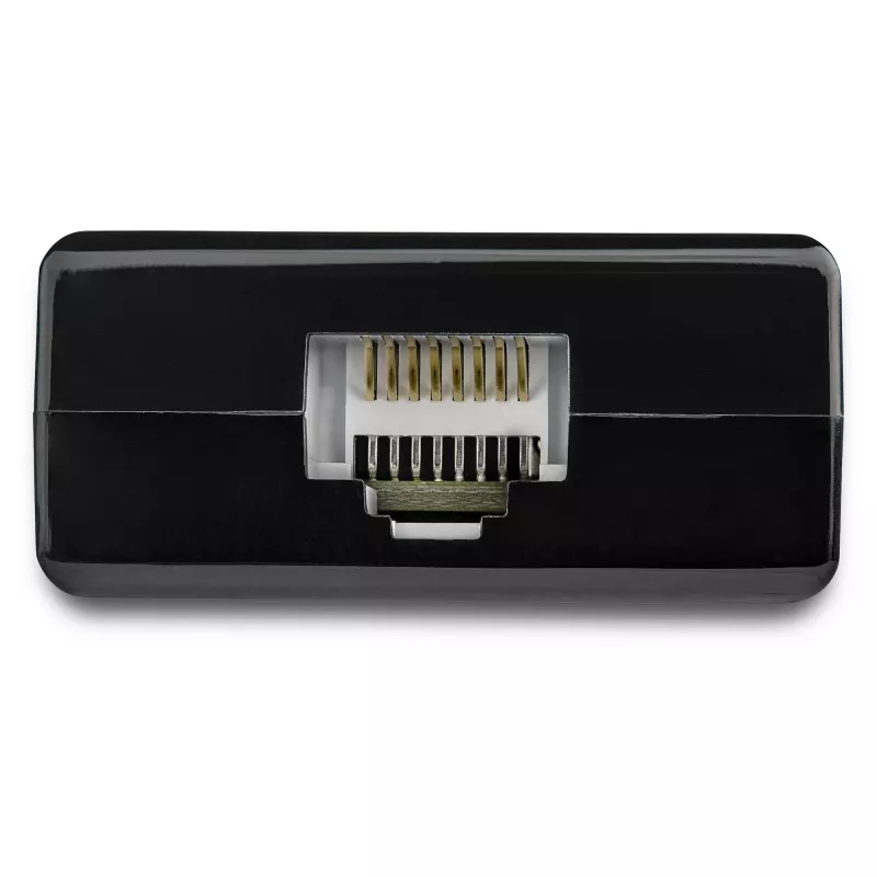 StarTech.com Adaptador USB a Ethernet, convertidor de LAN USB 3.0 a Gigabit Ethernet 10/100/1000 para portátiles, cable fijo de 11,8