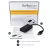 StarTech.com Adaptador USB a Ethernet, convertidor de LAN USB 3.0 a Gigabit Ethernet 10/100/1000 para portátiles, cable fijo de 11,8