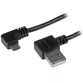 StarTech.com Cable Micro-USB con conectores en ángulo recto – M/M – 1 m (3 pies)