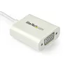 StarTech.com Adaptador USB-C a VGA – Blanco, 3.2 Gen 1 (3.1 Gen 1), USB Type-C, salida VGA (D-Sub), 1920 x 1200 píxeles