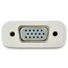 StarTech.com Adaptador USB-C a VGA – Blanco, 3.2 Gen 1 (3.1 Gen 1), USB Type-C, salida VGA (D-Sub), 1920 x 1200 píxeles