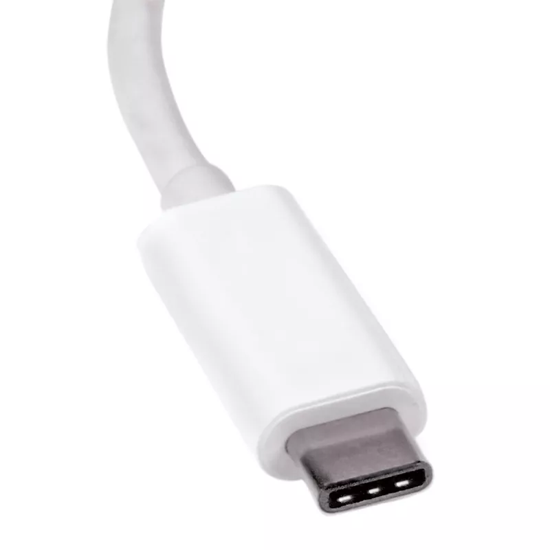 StarTech.com Adaptador USB-C a DisplayPort – 4K 60Hz/8K 30Hz – Dongle adaptador USB Type-C a DP 1.4 HBR2 – Convertidor de vídeo compacto USB-C (DP Alt Mode) para monitor – Compatible con Thunderbolt 3 – Blanco