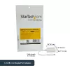 StarTech.com Adaptador USB-C a DisplayPort – 4K 60Hz/8K 30Hz – Dongle adaptador USB Type-C a DP 1.4 HBR2 – Convertidor de vídeo compacto USB-C (DP Alt Mode) para monitor – Compatible con Thunderbolt 3 – Blanco
