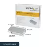 StarTech.com Adaptador de vídeo multipuerto USB-C con HDMI, VGA, Mini DisplayPort o DVI – Adaptador de monitor USB Type-C a HDMI 1.4 o mDP 1.2 (4K) – VGA o DVI (1080p) – Aluminio plateado