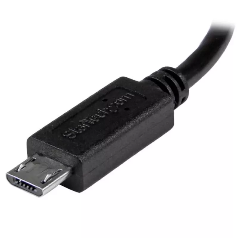 StarTech.com Cable USB OTG – Micro-USB a Mini-USB – M/M – 20 cm