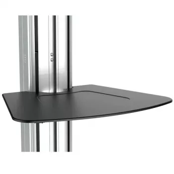 StarTech.com Carrito para TV – Altura ajustable – Ruedas con bloqueo, 40 kg, 81,3 cm (32 pulgadas), 190,5 cm (75 pulgadas), 200 x 200 mm, 600 x 400 mm, 1110 - 1510 mm