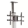 StarTech.com Carrito para TV – Altura ajustable – Ruedas con bloqueo, 40 kg, 81,3 cm (32 pulgadas), 190,5 cm (75 pulgadas), 200 x 200 mm, 600 x 400 mm, 1110 - 1510 mm