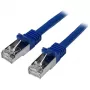 StarTech.com Cable de red Cat6 – Apantallado (SFTP) – 1 m, azul, 1 m, Cat6, S/FTP (S-STP), RJ-45, RJ-45, azul