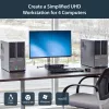 StarTech.com Conmutador KVM DisplayPort de 4 puertos – USB 3.0 – 4K 30Hz