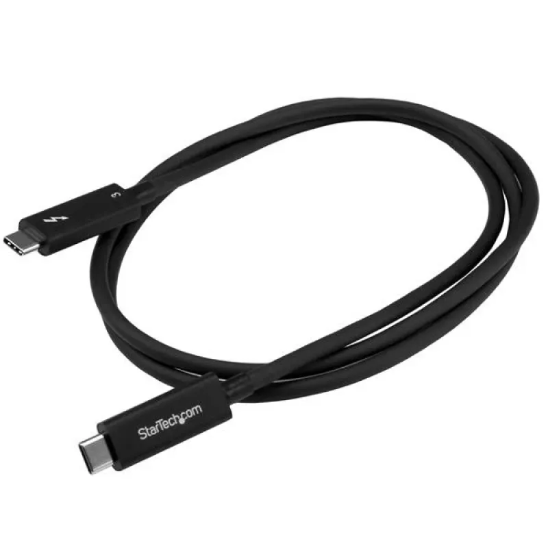 StarTech.com Cable Thunderbolt 3 de 3 pies (1 m) con Power Delivery de 100 W – 40 Gbit/s