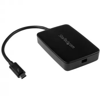 StarTech.com Adaptador Thunderbolt 3 a Thunderbolt 2 – Portátil TB3 a pantallas y dispositivos TB2 – Convertidor Thunderbolt 2 20 Gbit/s o Thunderbolt 1 10 Gbit/s – Certificado Thunderbolt 3 – Windows/Mac