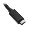 StarTech.com Hub USB 3.0 de 3 puertos más Gigabit Ethernet – USB-C – Incluye fuente de alimentación