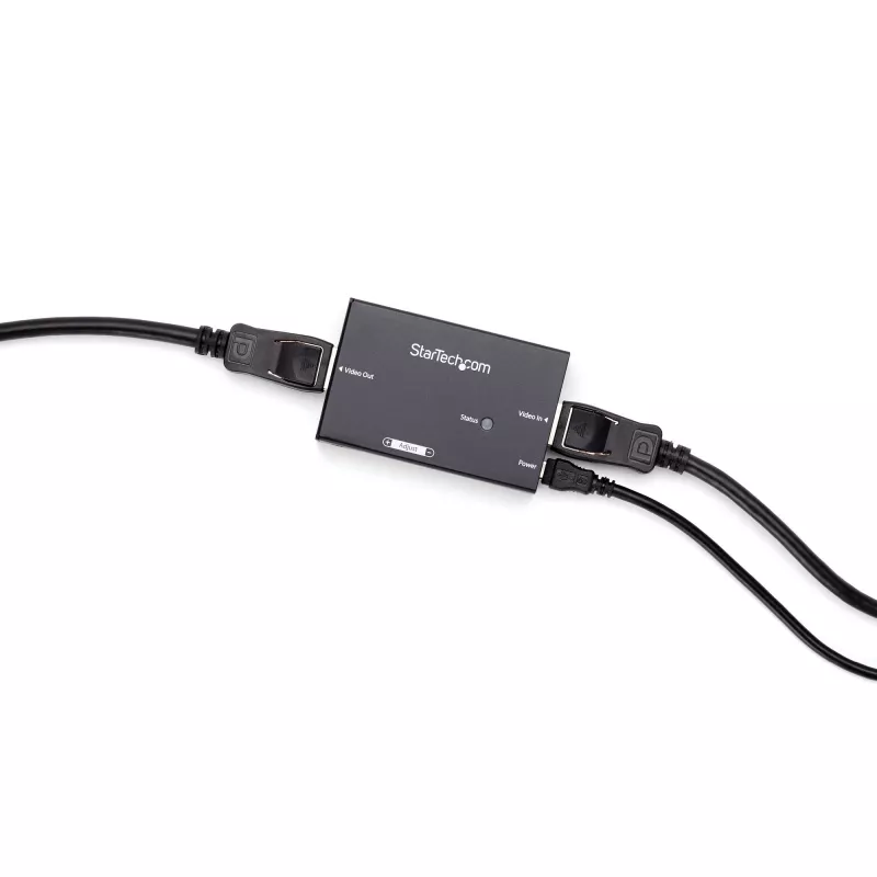 StarTech.com Amplificador de señal DisplayPort – Extensor DP – 4K 60Hz