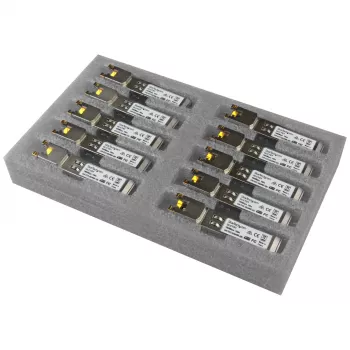 StarTech.com Módulo transceptor SFP compatible con Cisco GLC-T – 1000BASE-T – Pack de 10