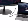 StarTech.com Cable USB-C Thunderbolt 3 de 0,5 m (40 Gbit/s) – Compatible con Thunderbolt, USB y DisplayPort