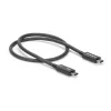 StarTech.com Cable USB-C Thunderbolt 3 de 0,5 m (40 Gbit/s) – Compatible con Thunderbolt, USB y DisplayPort