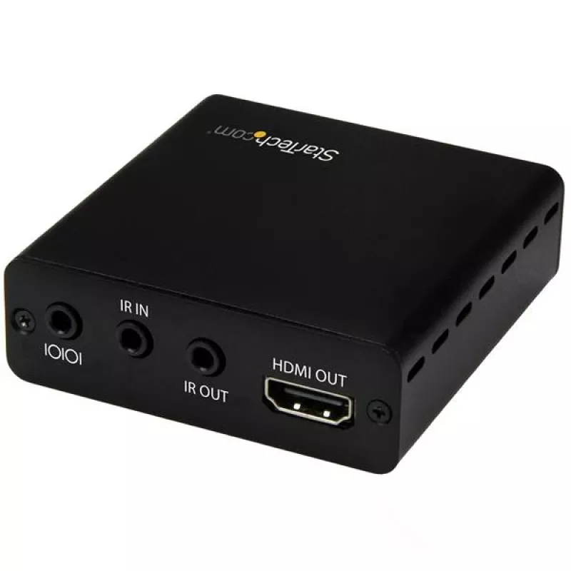 StarTech.com Kit extensor HDBaseT de 3 puertos con 3 receptores – Splitter HDMI 1x3 sobre CAT5e – Hasta 4K