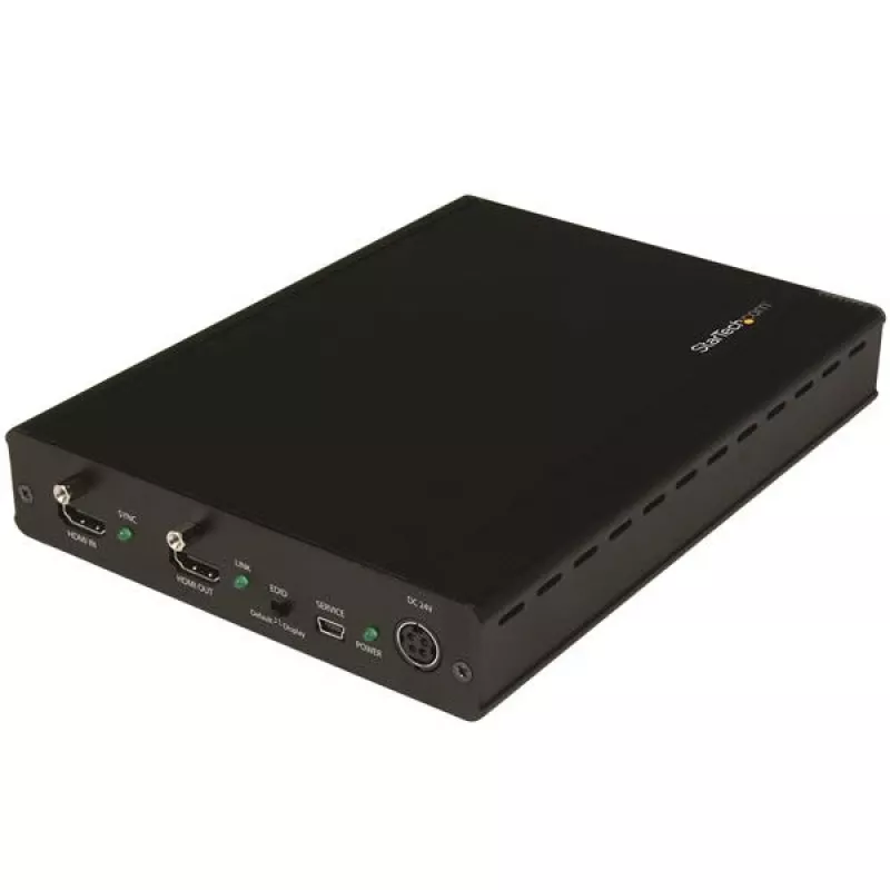 StarTech.com Kit extensor HDBaseT de 3 puertos con 3 receptores – Splitter HDMI 1x3 sobre CAT5e – Hasta 4K