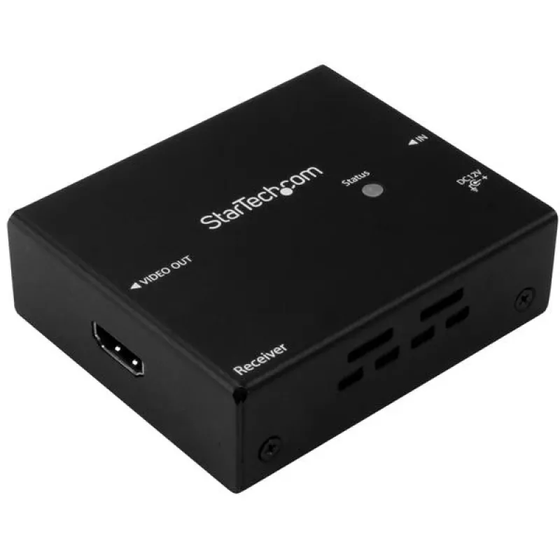 StarTech.com Extensor HDBaseT multi-entrada con conmutador integrado – DisplayPort, VGA y HDMI sobre CAT5e o CAT6 – Hasta 4K