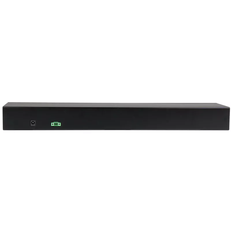 StarTech.com Hub adaptador USB a serie de 16 puertos, USB 2.0 Tipo-B, Serie, 480 Mbit/s, negro, acero, 36 W