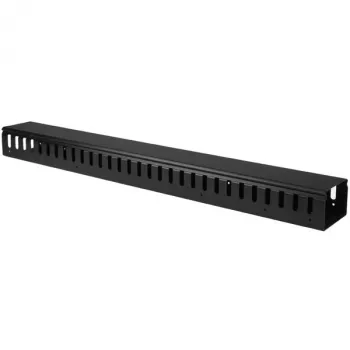 StarTech.com Organizador de cables vertical con canales para dedos – 0U – 3 pies