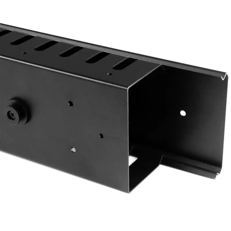 StarTech.com Organizador de cables vertical con canales para dedos – 0U – 3 pies