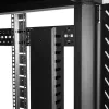 StarTech.com Organizador de cables vertical con canales para dedos – 0U – 3 pies