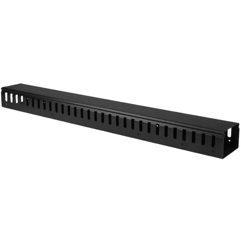 StarTech.com Organizador de cables vertical con canales para dedos – 0U – 3 pies