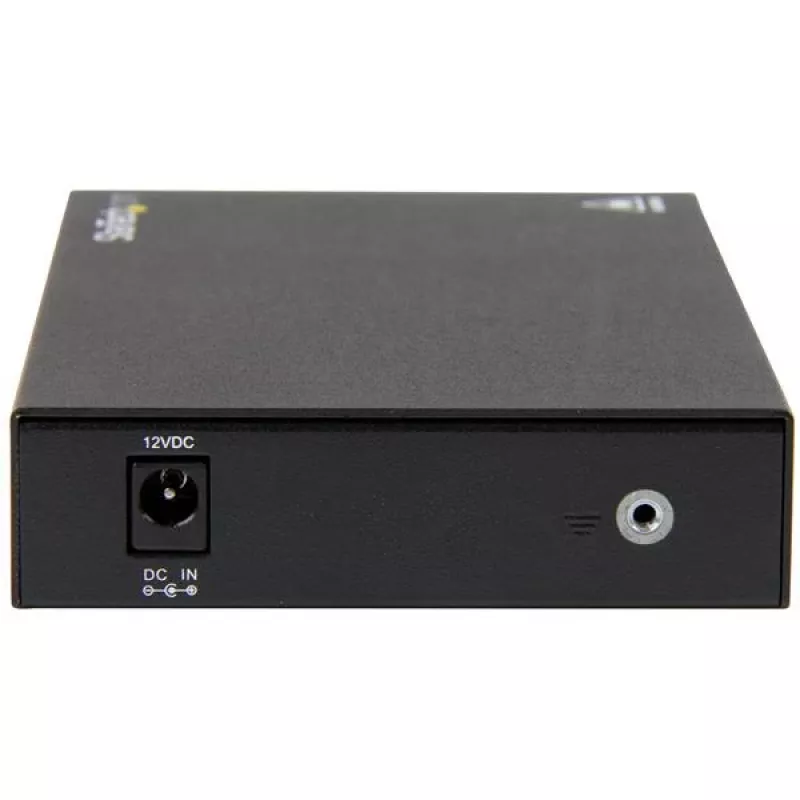 StarTech.com Convertidor de medios Gigabit Ethernet de cobre a fibra óptica – SM LC – 20 km